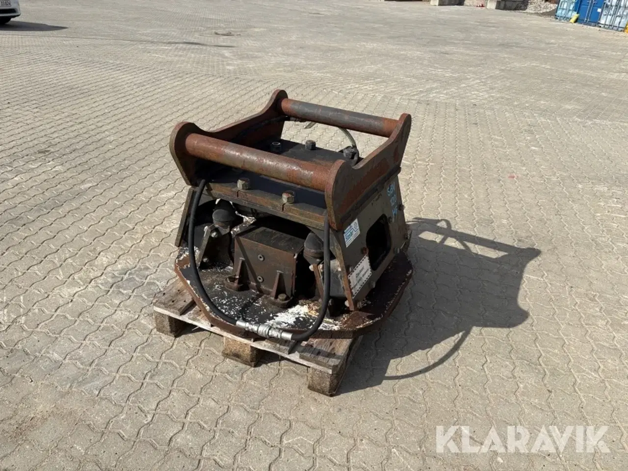 Billede 3 - Pladevibrator Stehr Sbv 120hf
