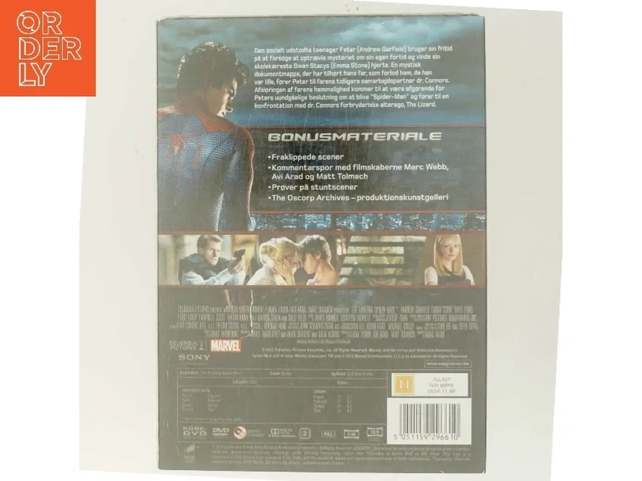 Billede 3 - The Amazing Spider-Man med Andrew Garfield (DVD)