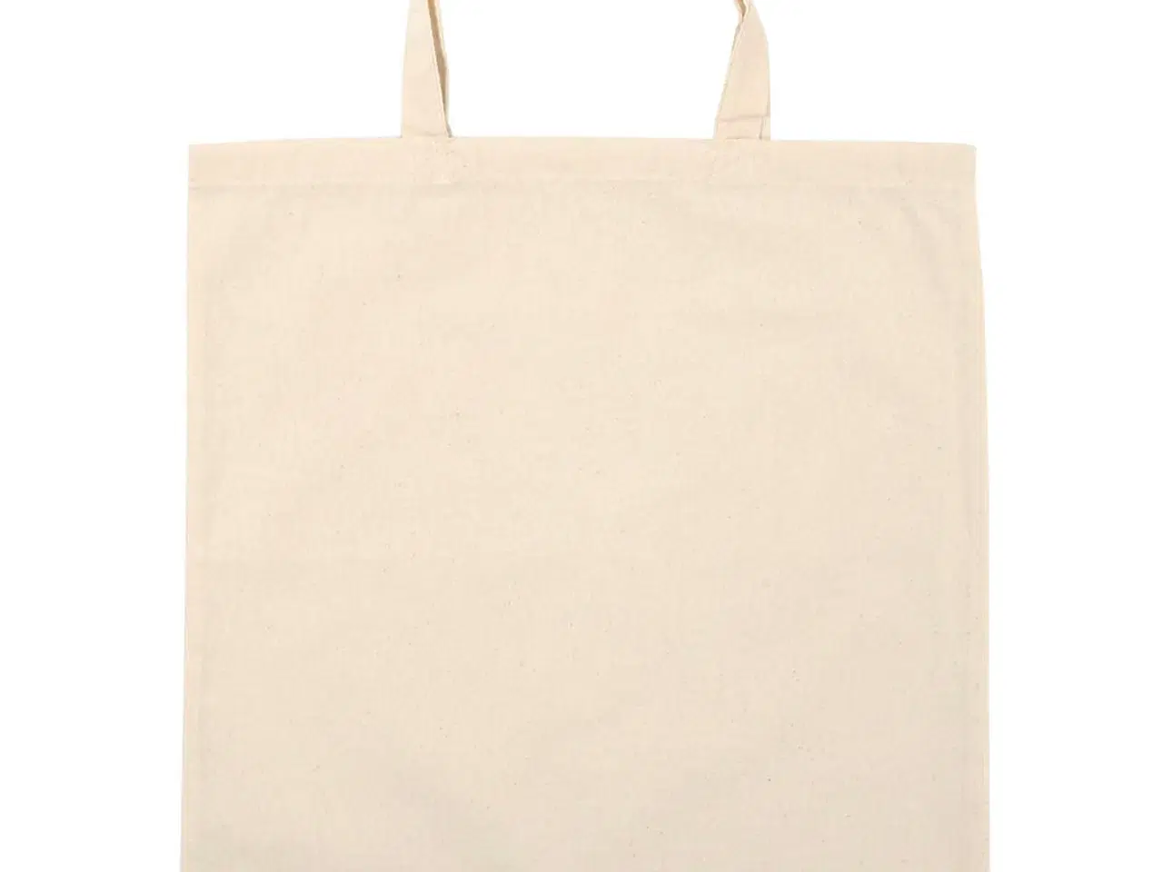 Billede 1 - Bæredygtig mulepose i lys natur - 5 stk. 38x42 cm