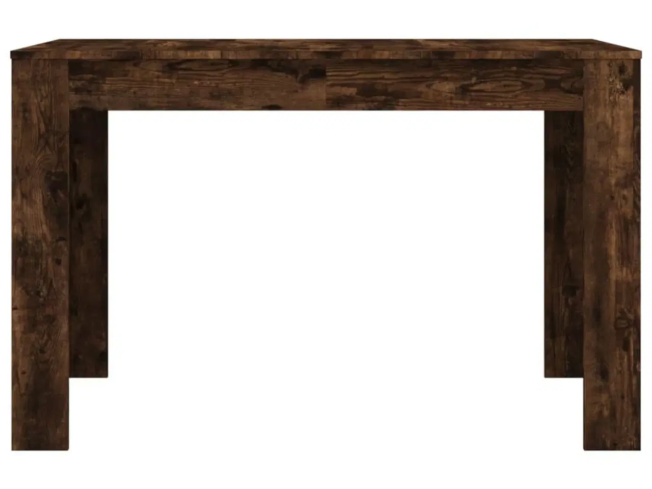 Billede 4 - Spisebord 120x60x76 cm konstrueret træ røget egetræsfarve