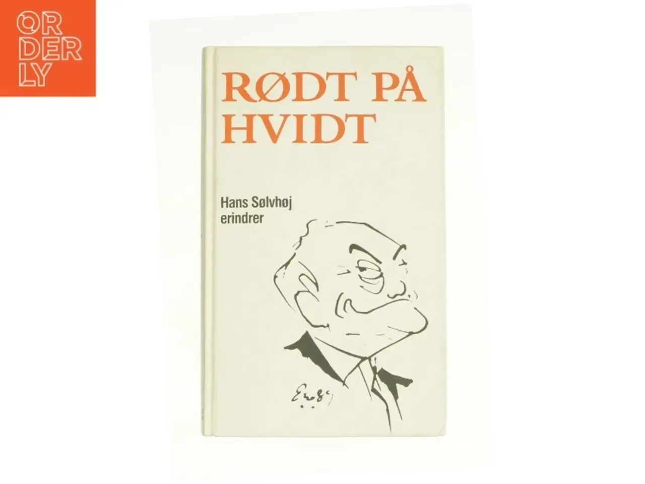 Billede 1 - Rødt på hvidt af GHans Sølvhøj (bog)