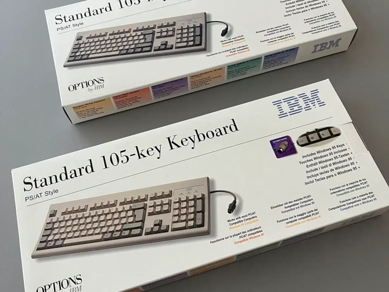 Billede 1 - IBM Keyboards. Nye. Originale. Danske