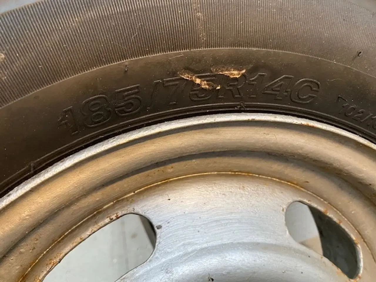 Billede 5 - NYT dæk på stål fælge