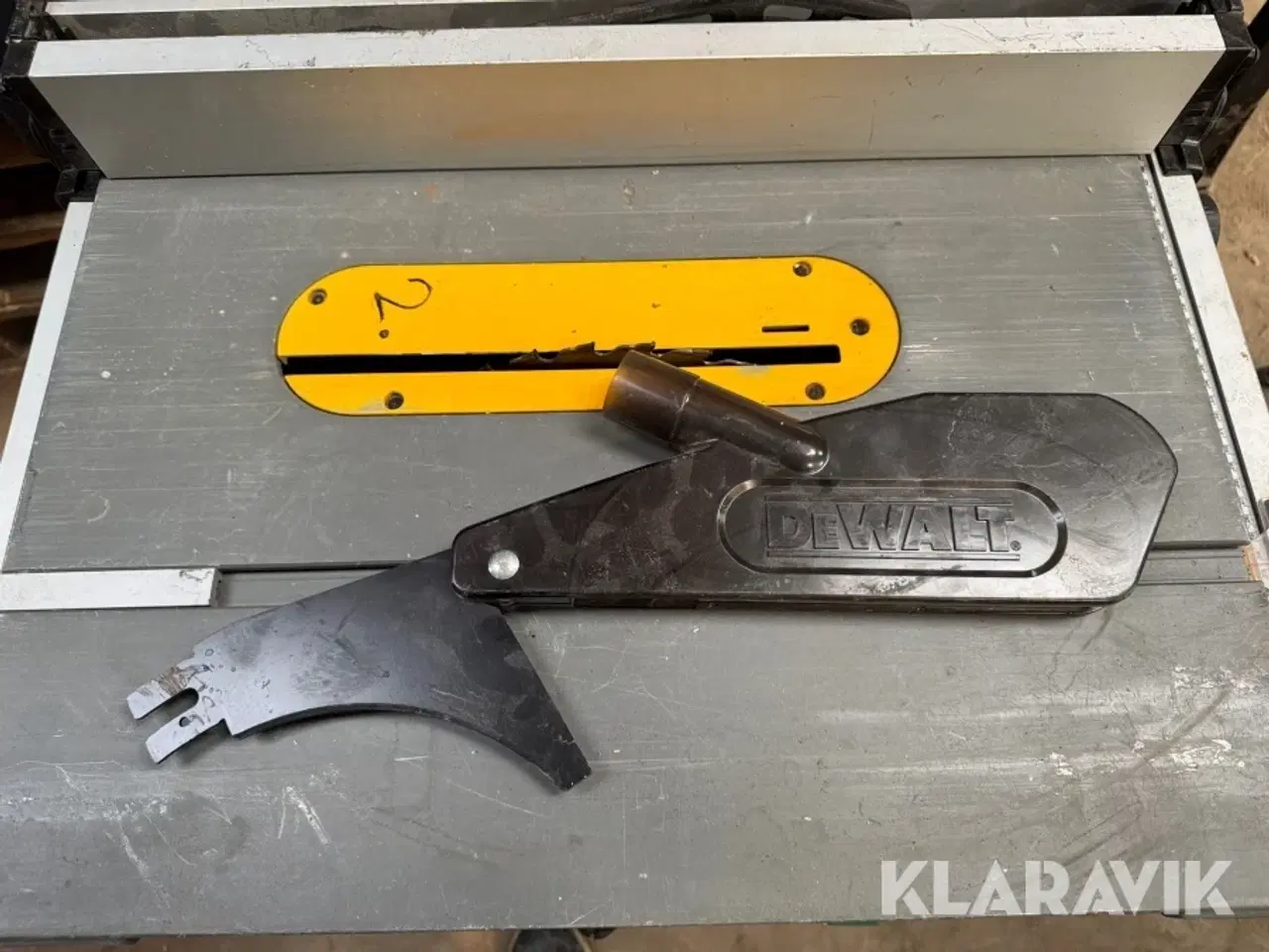 Billede 9 - Bordsav DeWalt DW745-QS Type 4