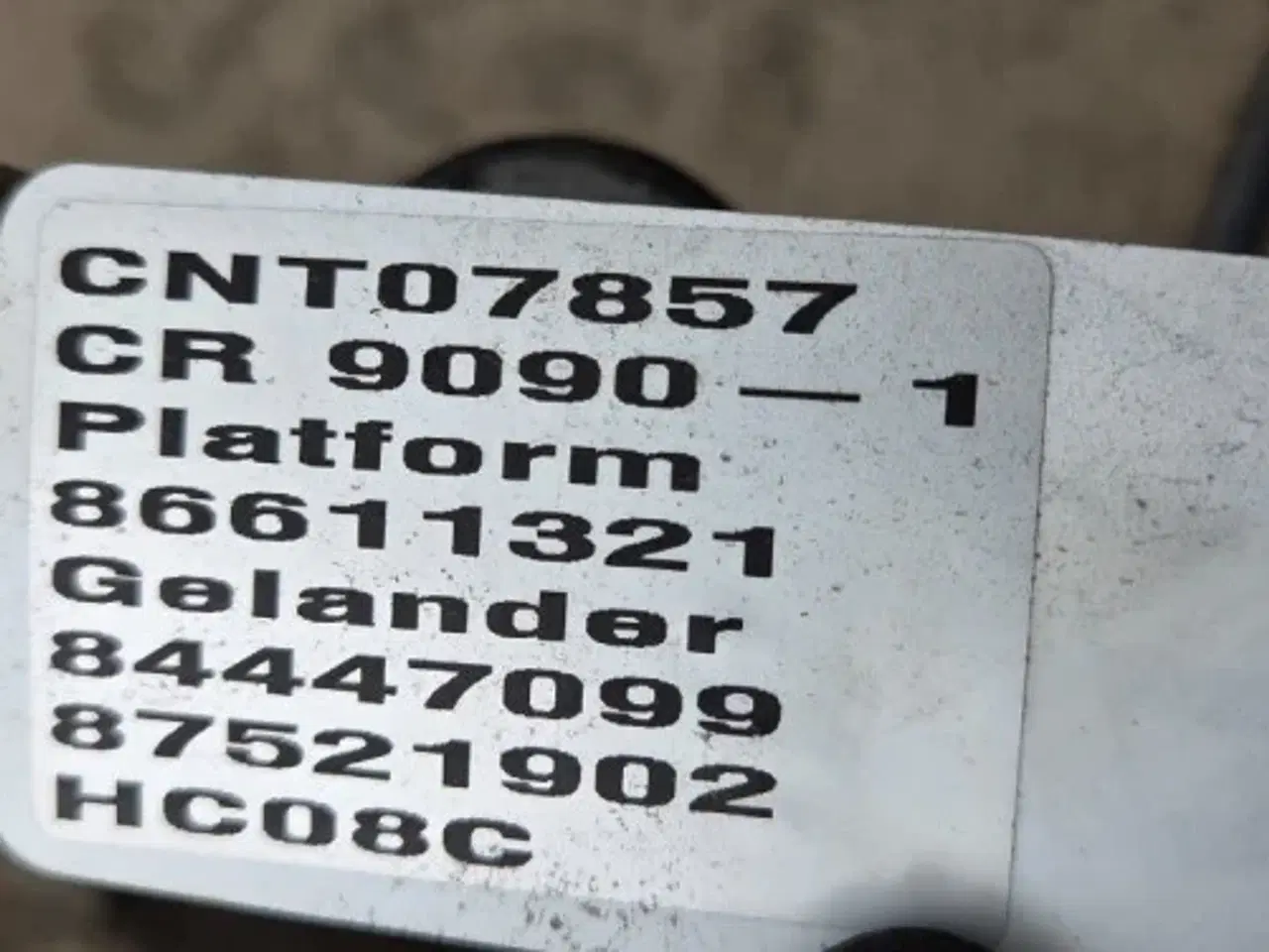 Billede 17 - New Holland CR9090 Platform 86611321