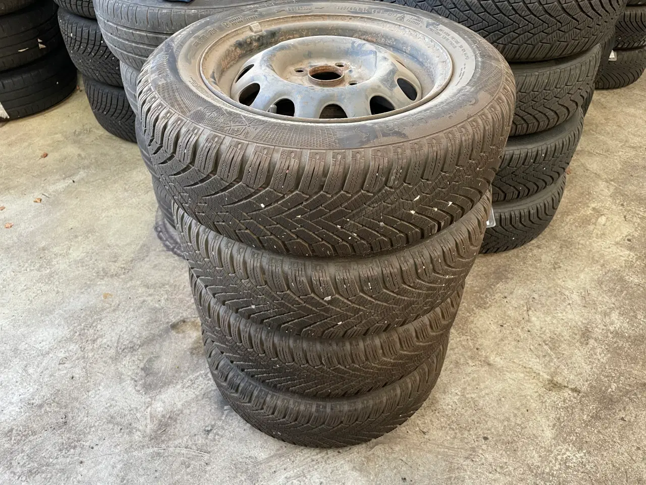 Billede 2 - 14 Skoda Fabia 185/65r14 Ref.A15 vinter