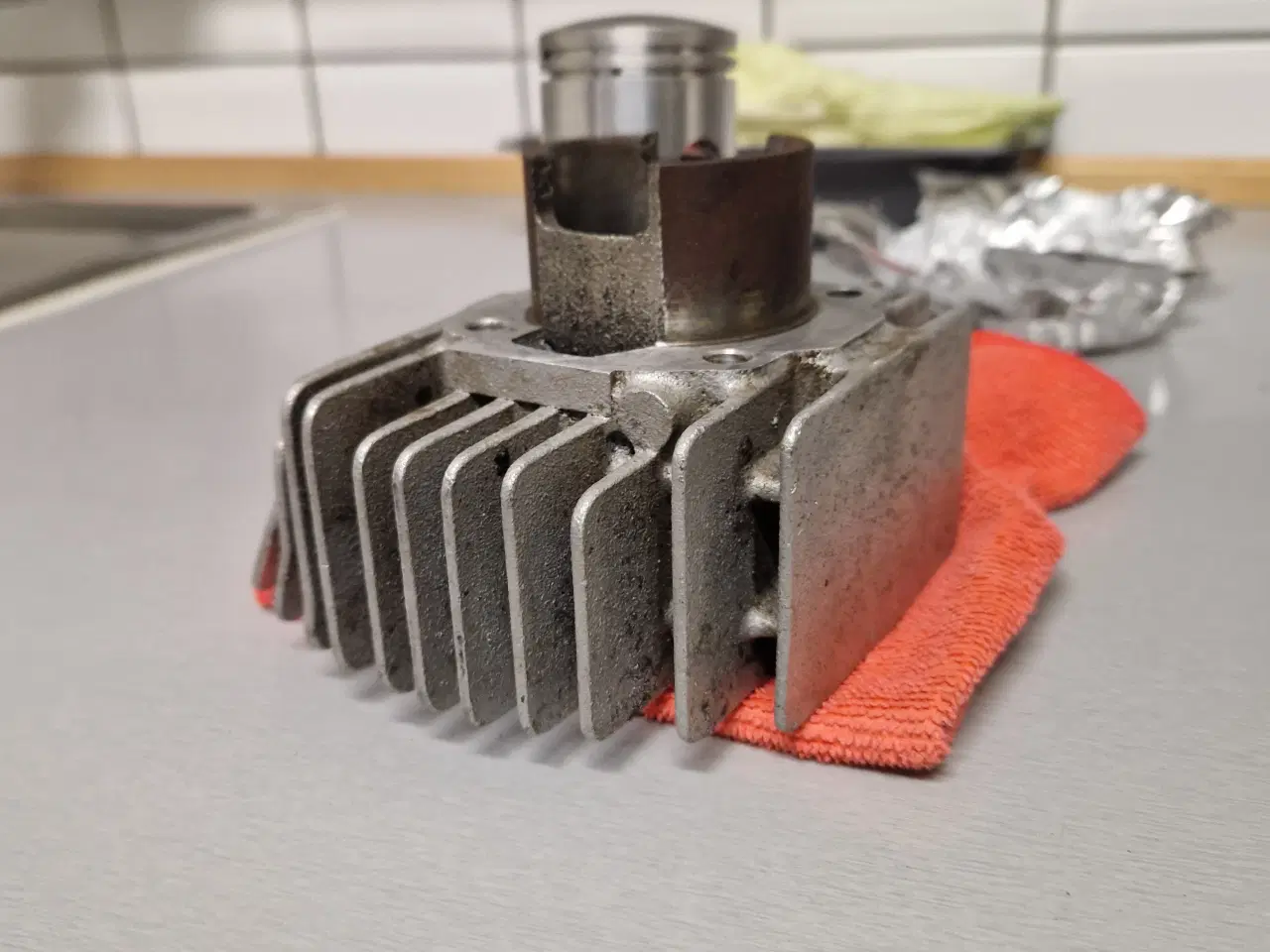 Billede 2 - Flot ,original, komplet suzuki fz50 cyclinde sæt