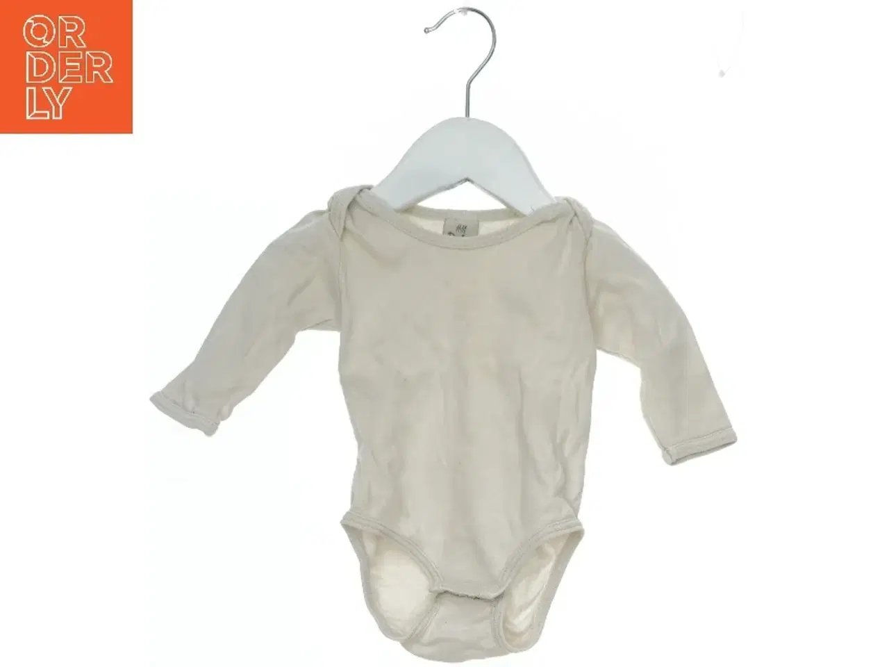 Billede 1 - Hvid langærmet bodystocking fra H&M (str. 56)