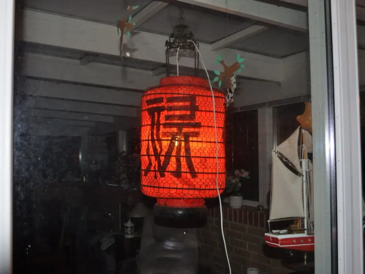 Billede 5 - K I N A  gigant smuk lampe komplet
