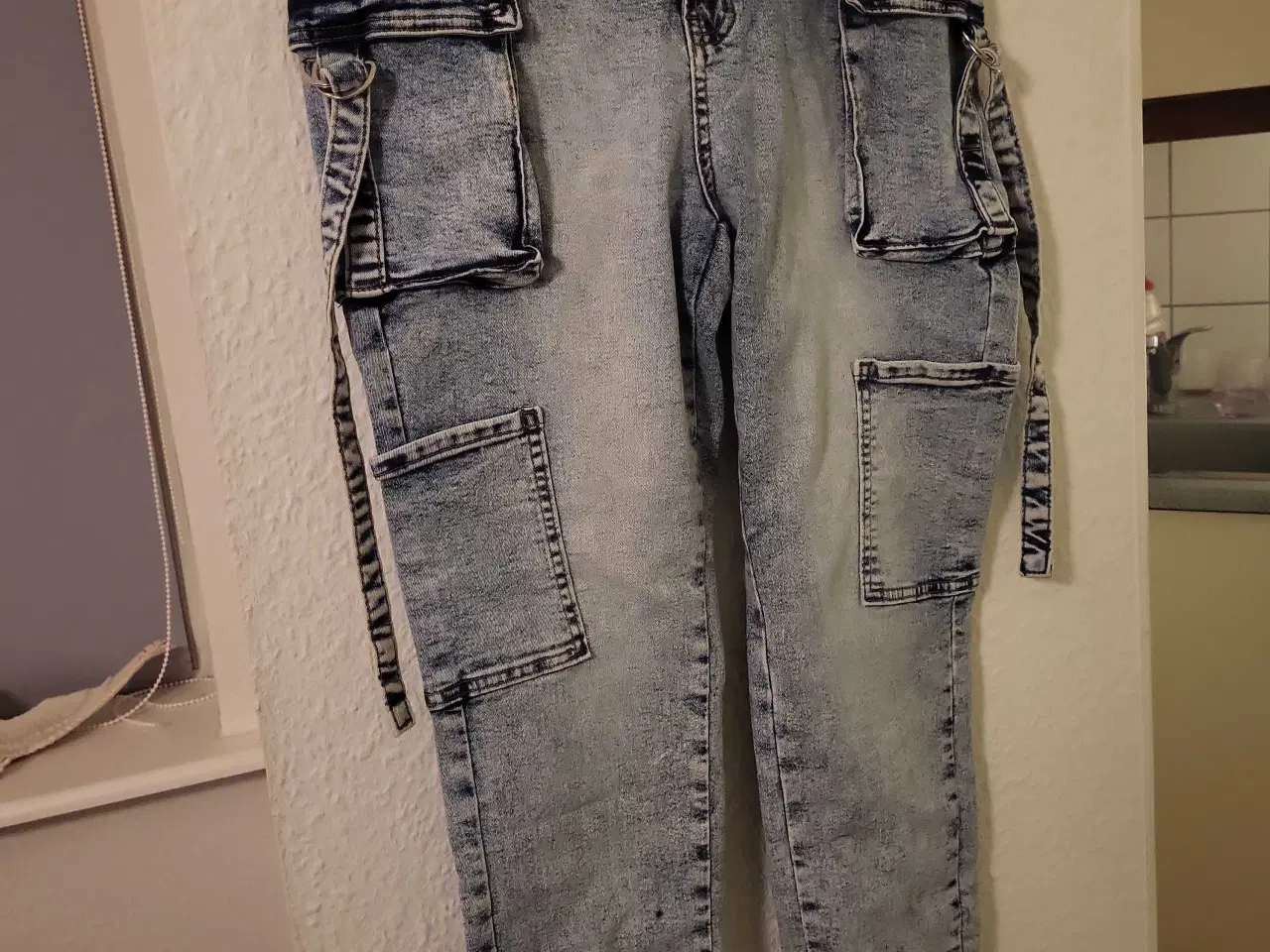 Billede 1 - Blå Cowboybukser 