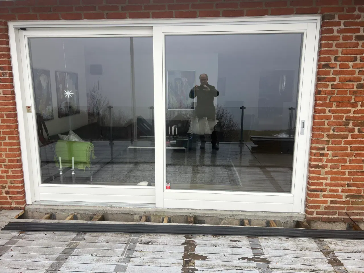 Billede 1 - Hæve/skydedør Rationel træ/alu 