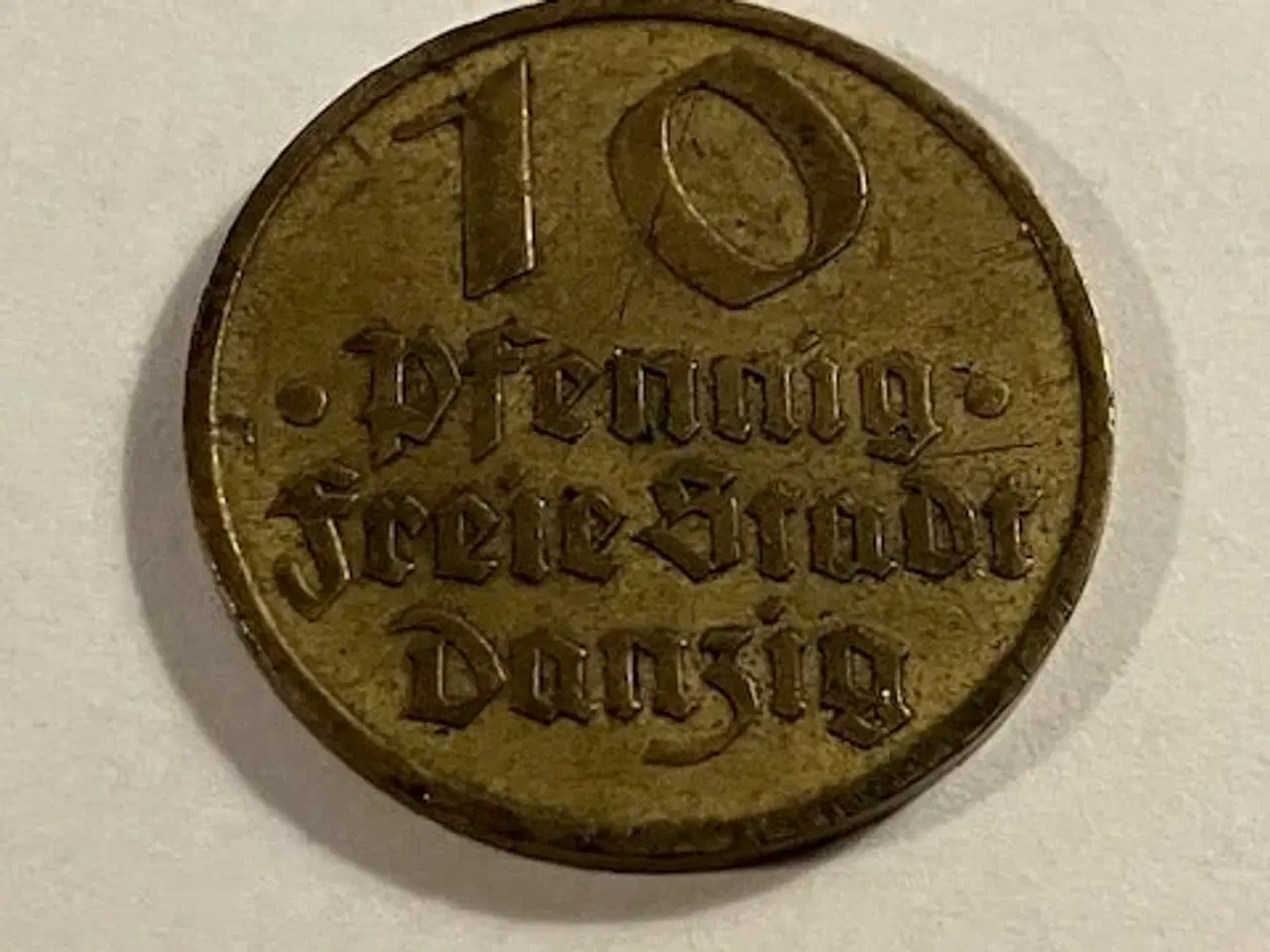Billede 1 - 10 Pfennig Danzig 1932