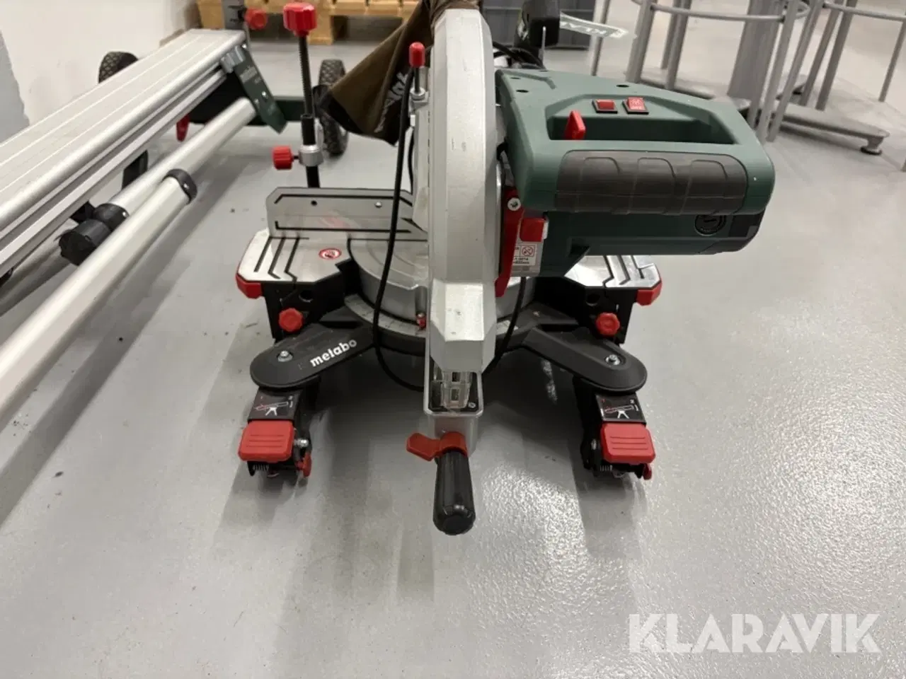 Billede 5 - Kap- og geringssav Metabo KGS 305 M med stativ