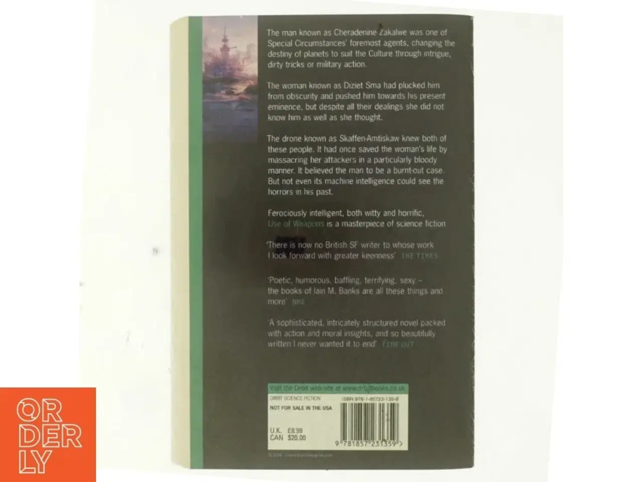 Billede 3 - Use of weapons af Iain Banks (Bog)