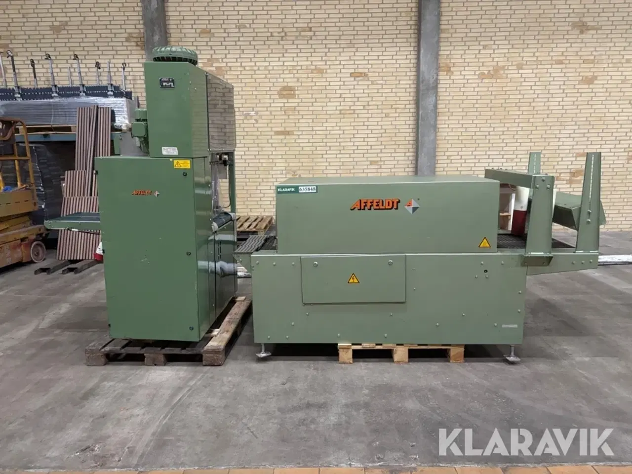 Billede 5 - Foliering og krympemaskine Affeldt VT60 - SA15
