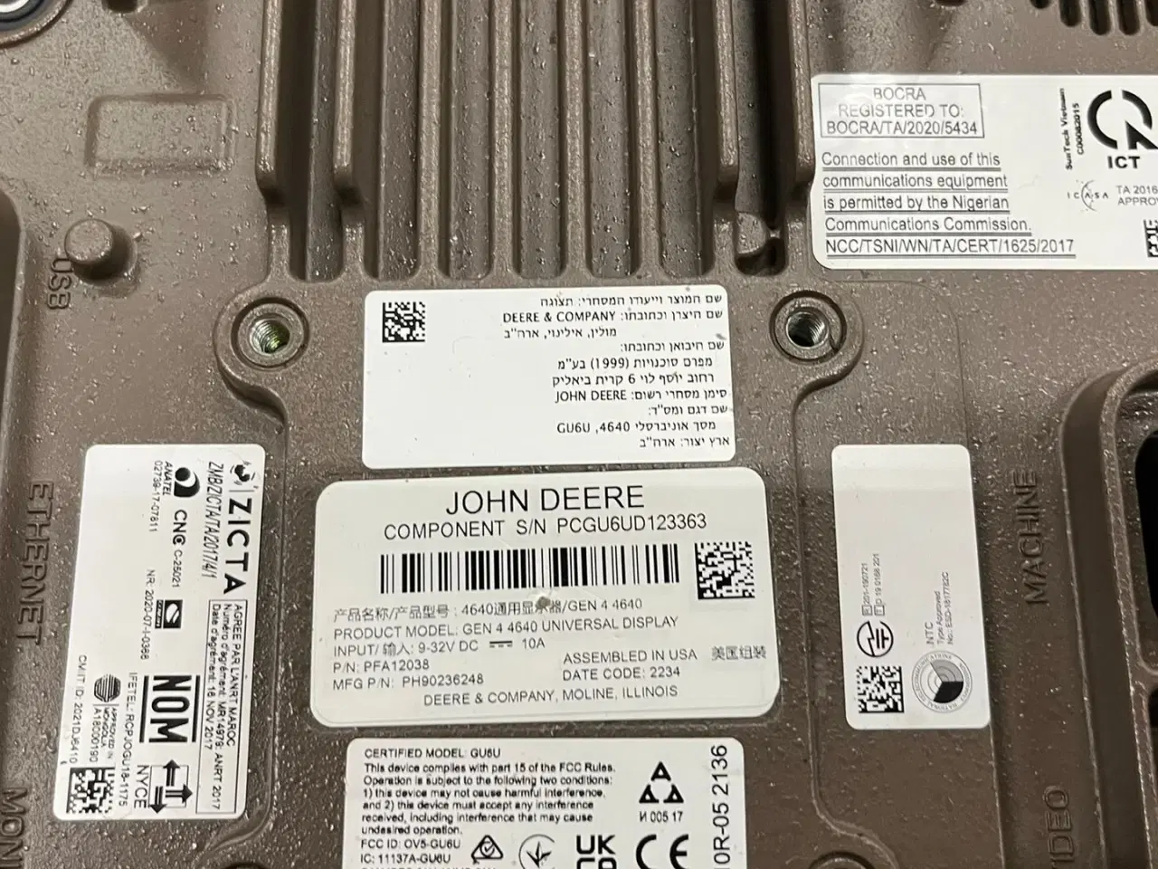 Billede 20 - John Deere Starfire 7000 Starfire 7000 antenne og en Gen4 4640 skærm med SF1 niveau