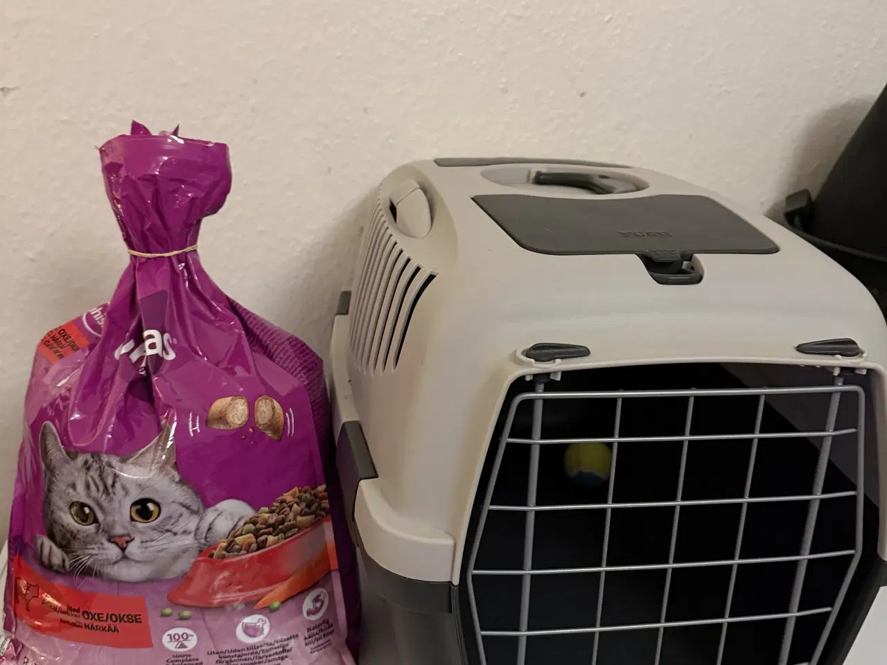 Billede 1 - Katte transport og lidt kattemad 