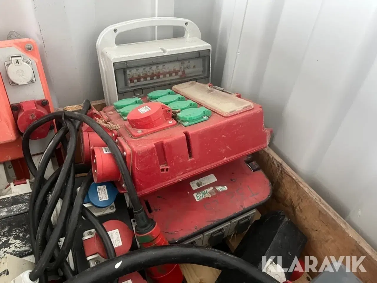 Billede 2 - Blandet el dele byggetavler samt lys rør