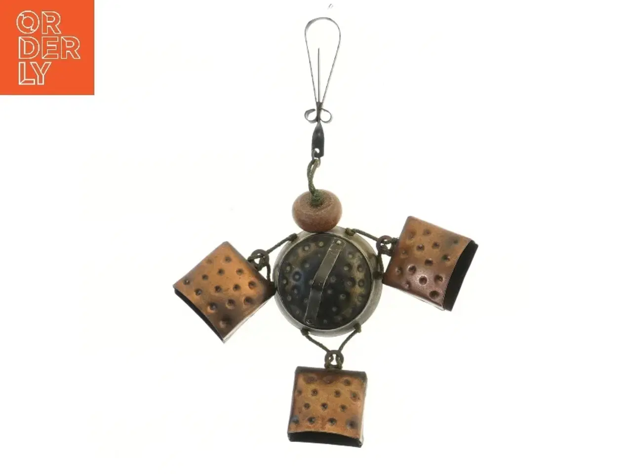 Billede 1 - Traditionelt vindspil med koklokker (str. 33 cm)