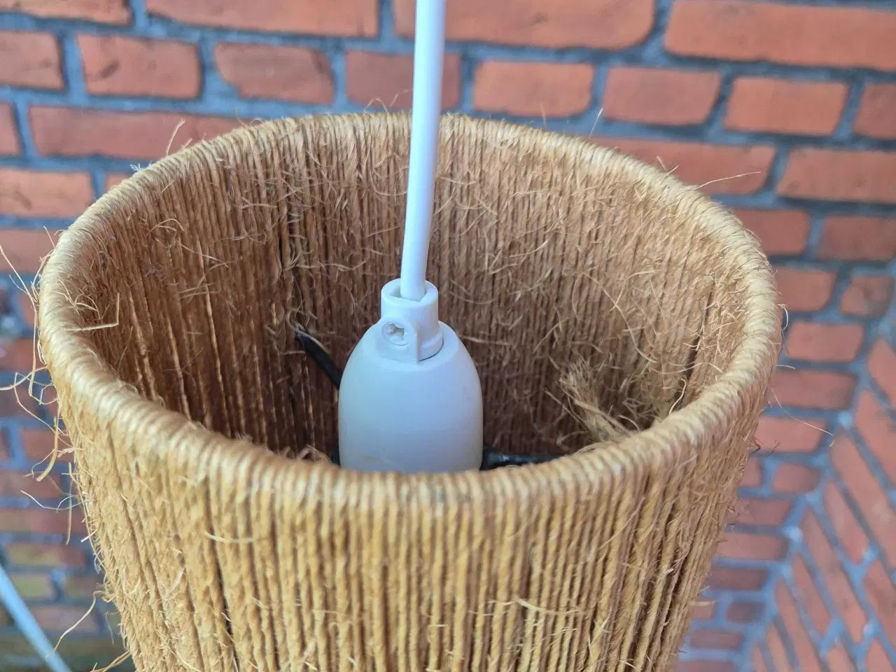 Billede 8 - Cylinderformet retropendel i hampesnor