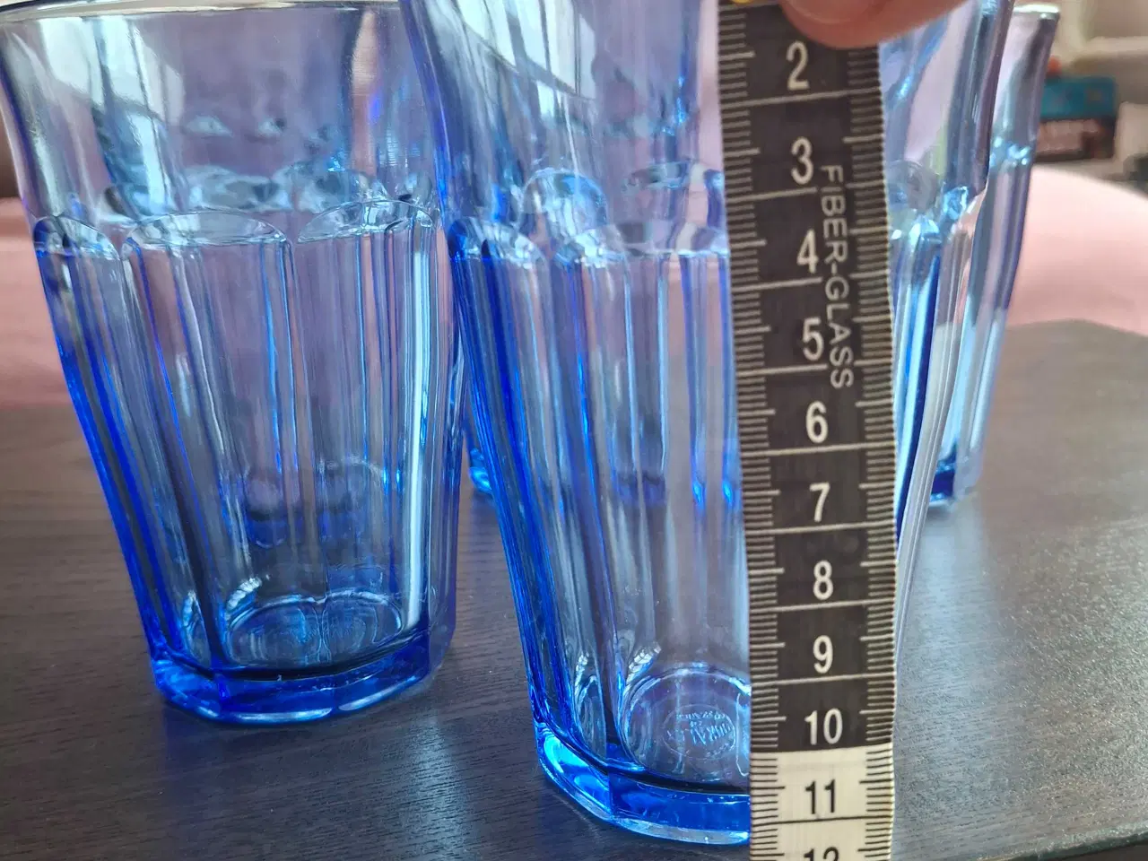 Billede 4 - Drikkeglas i blå 6 stk á 33 cl. DURALEX
