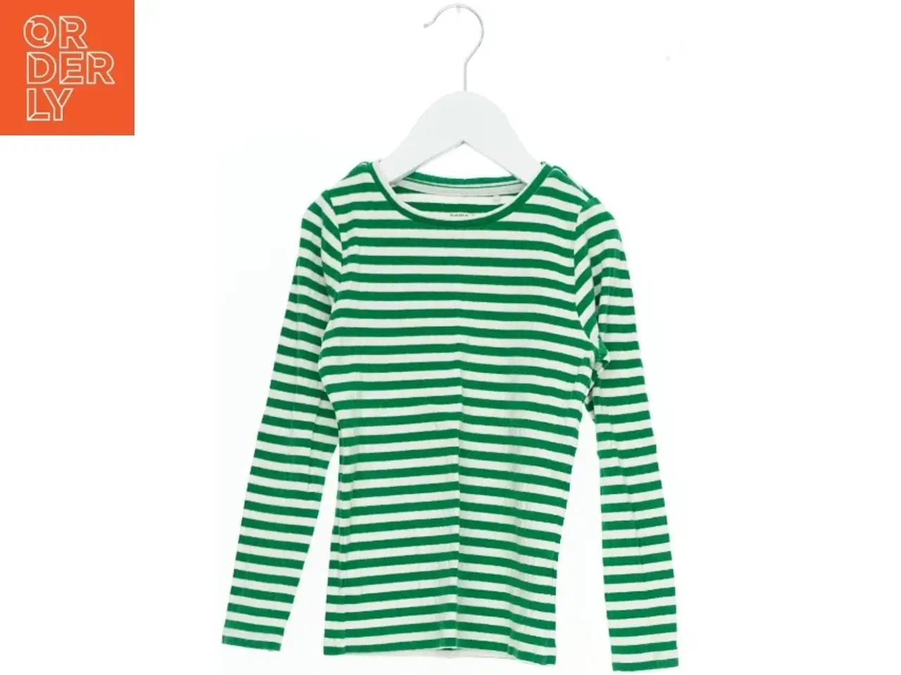Billede 1 - Stribet langærmet bluse fra Name It (str. 116)