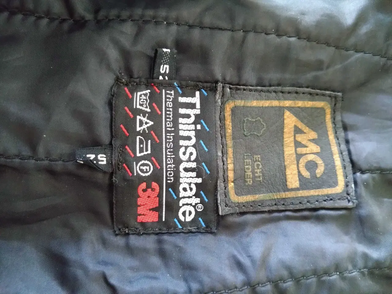 Billede 1 - 2delt motorcykel læderdragt