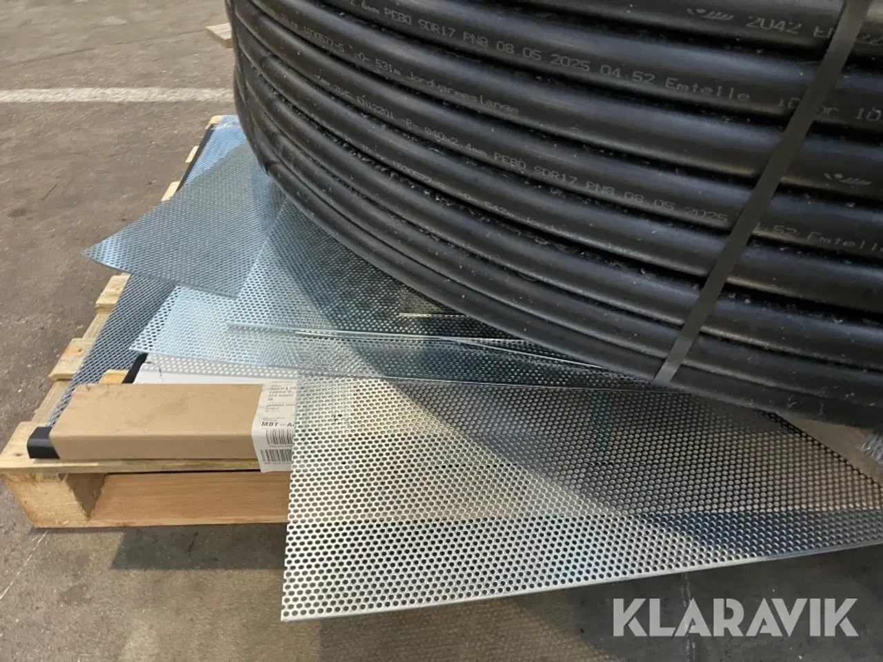 Billede 11 - Jordvarmeslanger, plader og øvrigt