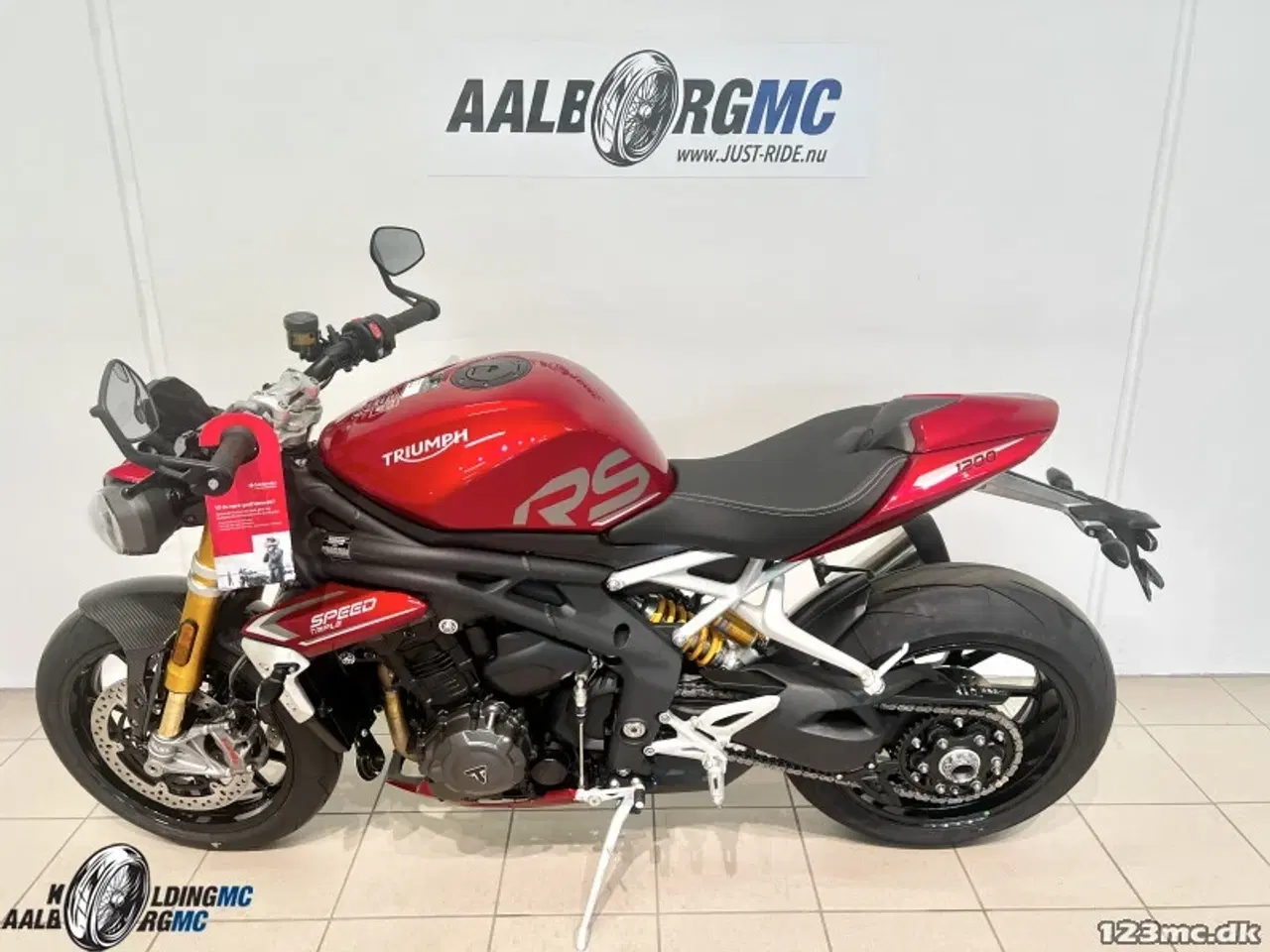 Billede 2 - Triumph Speed Triple 1200 RS Carnival Red