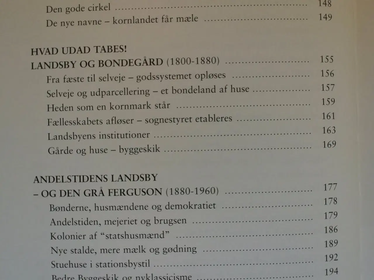 Billede 3 - danske landsbyer, af erland porsmose, emne: histor