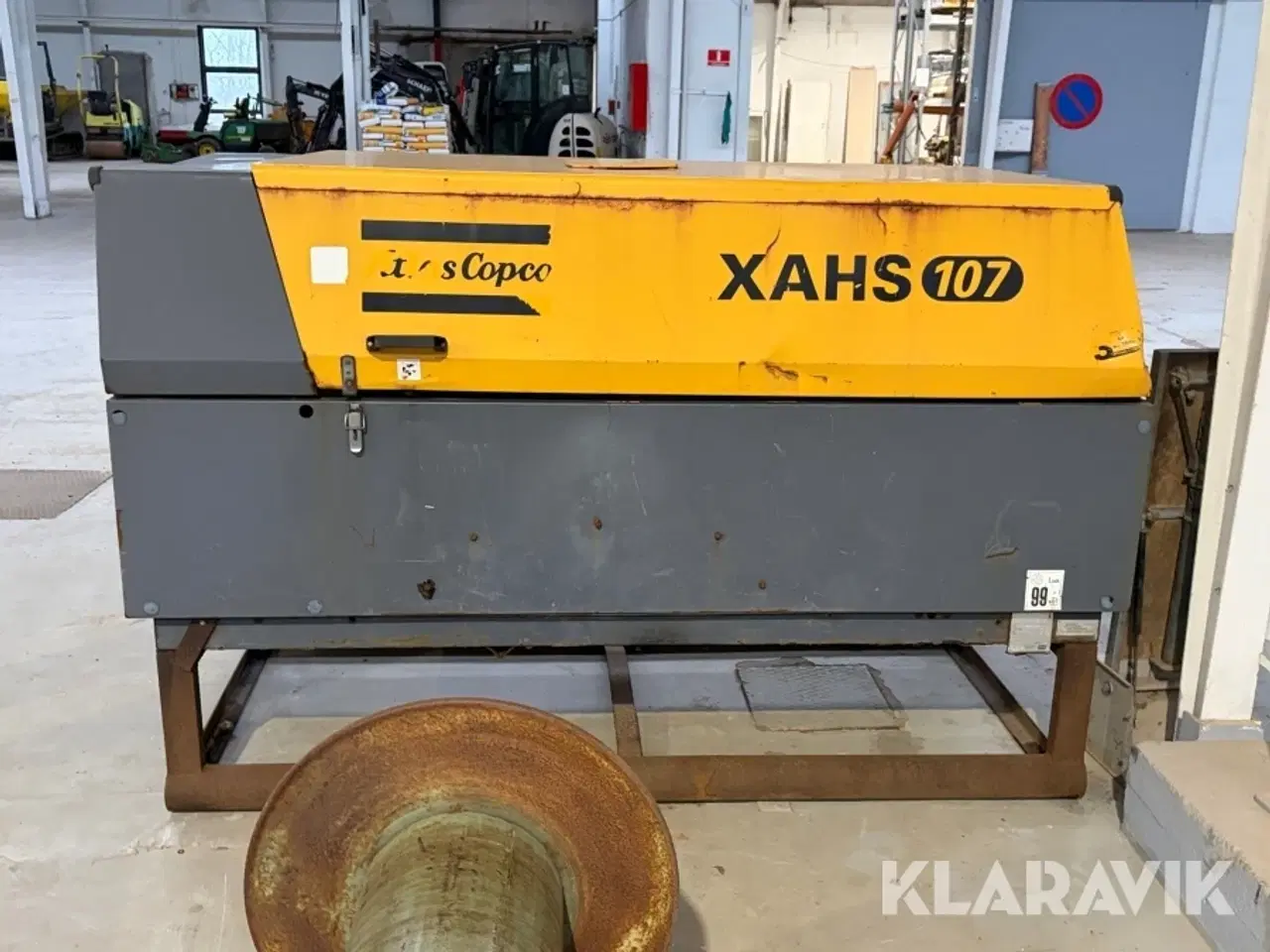Billede 2 - Højtrykskompressor Atlas Copco XAHS 107 12 bar