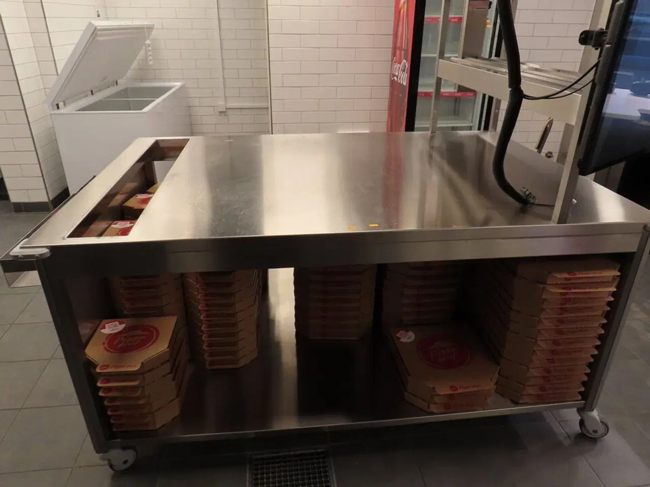 Billede 2 - Varmebord på hjul med top GP PRODUCTION