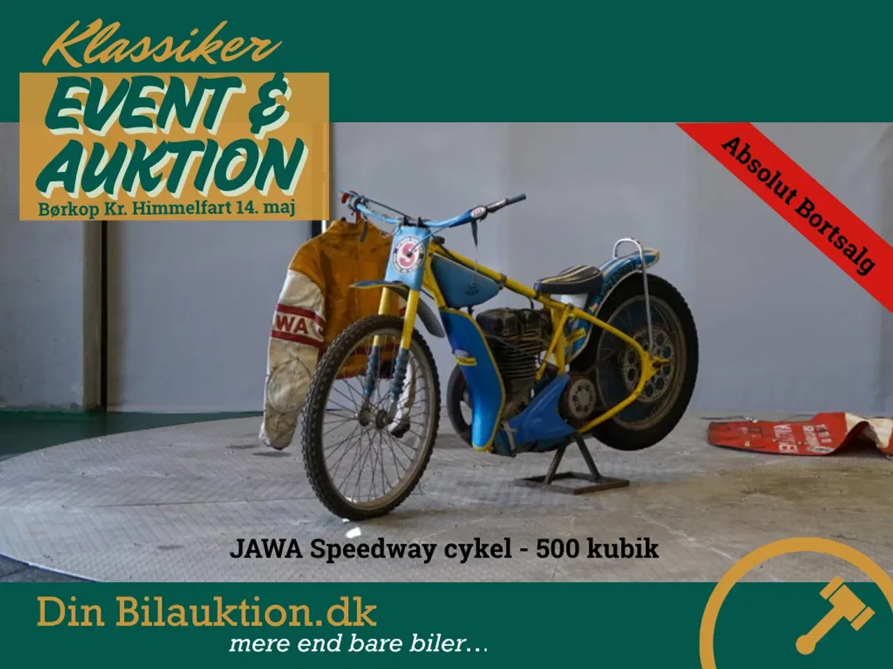 Billede 1 - JAWA SPEEDWAY CYKEL – ABSOLUT BORTSALG på auktion 