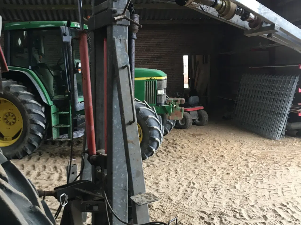 Billede 2 - Kimadan Gyllerører (høj) + nyere aksel og lejer