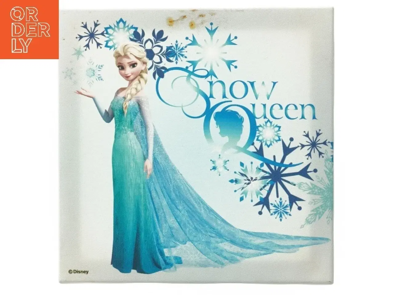 Billede 4 - 3 stk lærredsbilleder med frosttema, Elsa fra Disney (str. 20 x 20 cm)