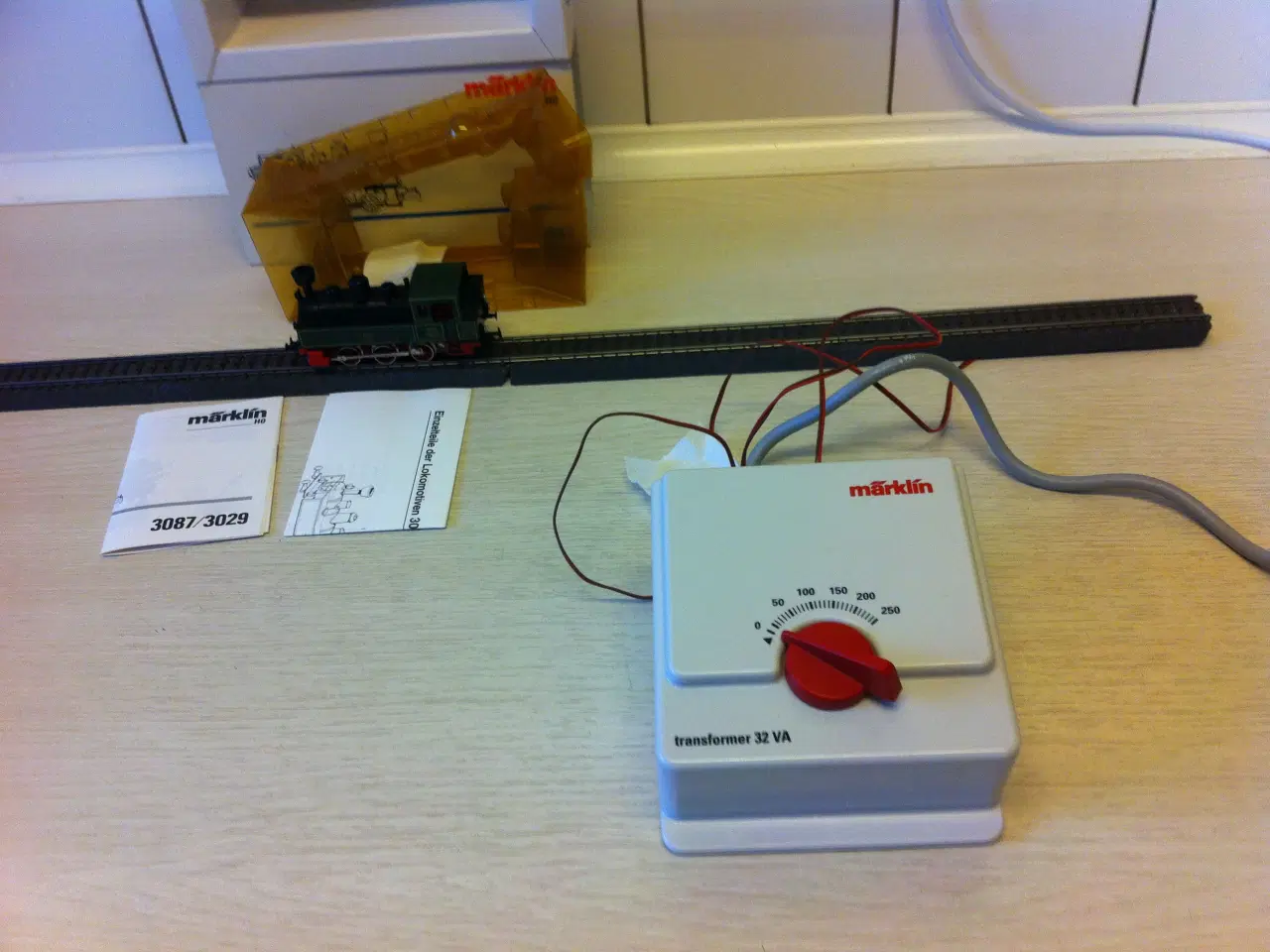 Billede 8 - Märklin KLVM 3087 analogt damplok (som nyt)