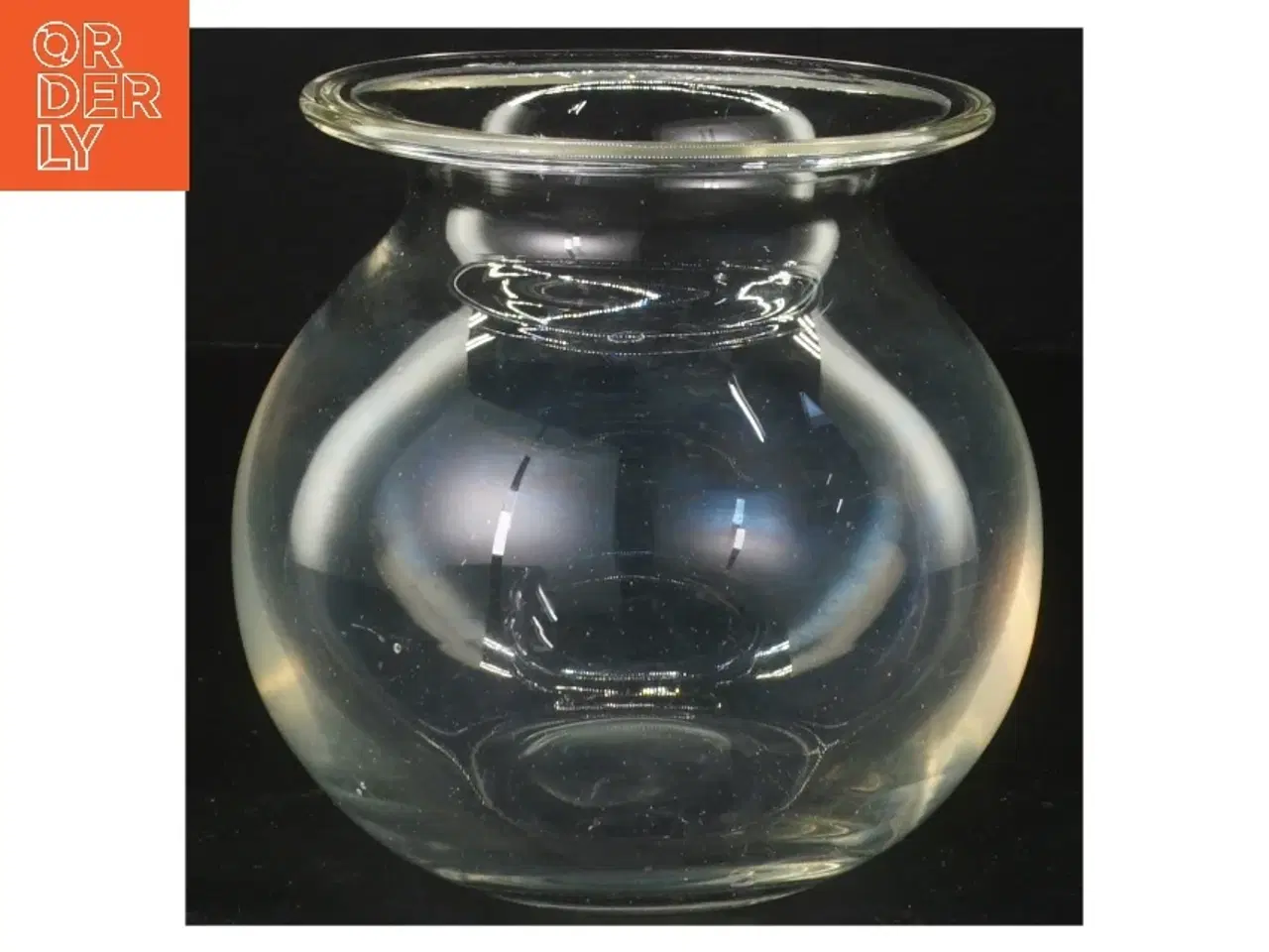 Billede 1 - Glasvase (str. Ø 14 cm)