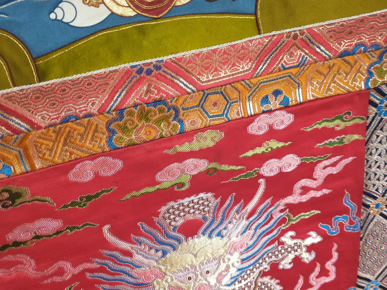 Billede 4 - Tibetansk thangka - Grøn Tara