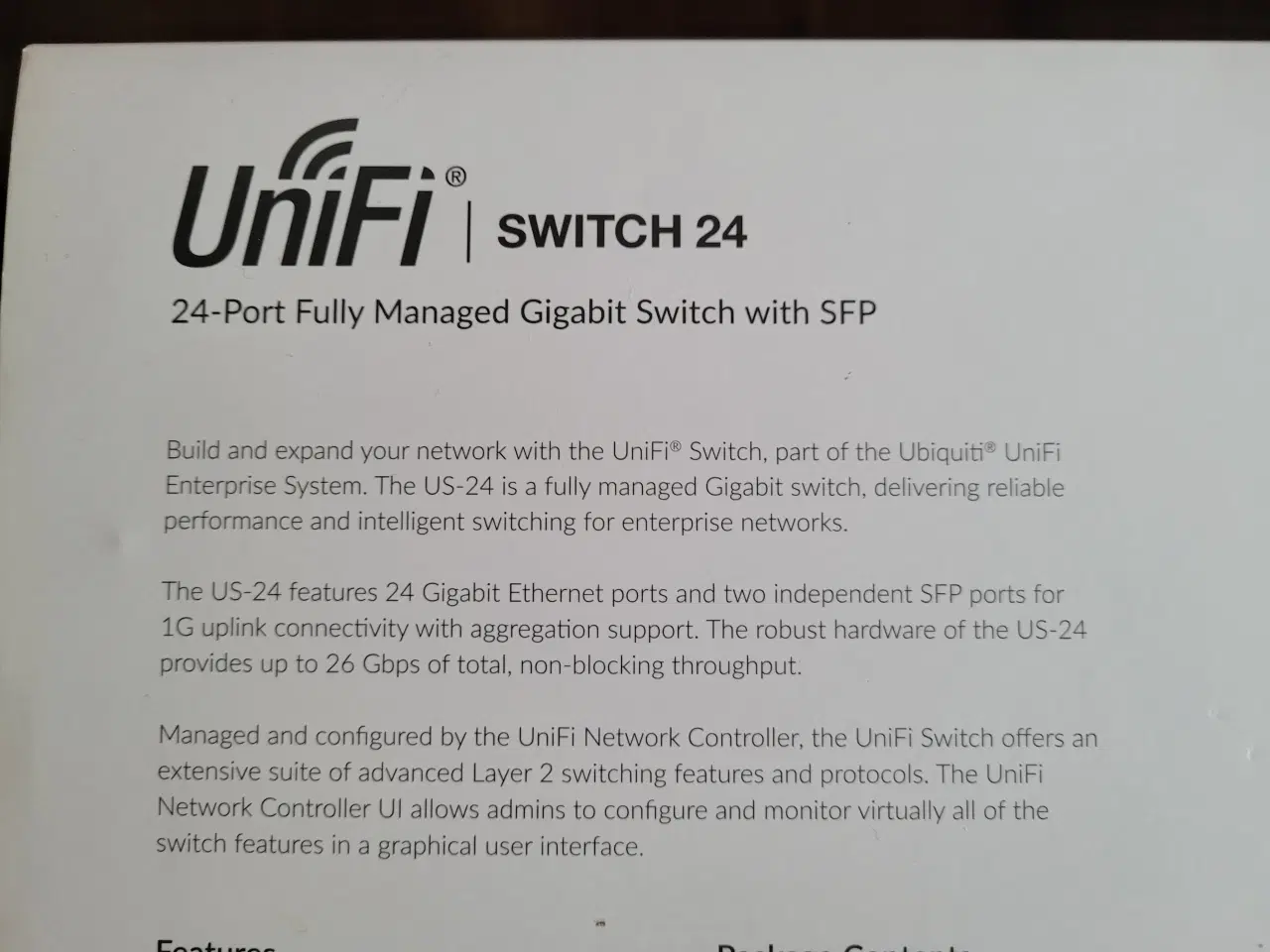 Billede 4 - Ubiquiti Unifi Switch 24