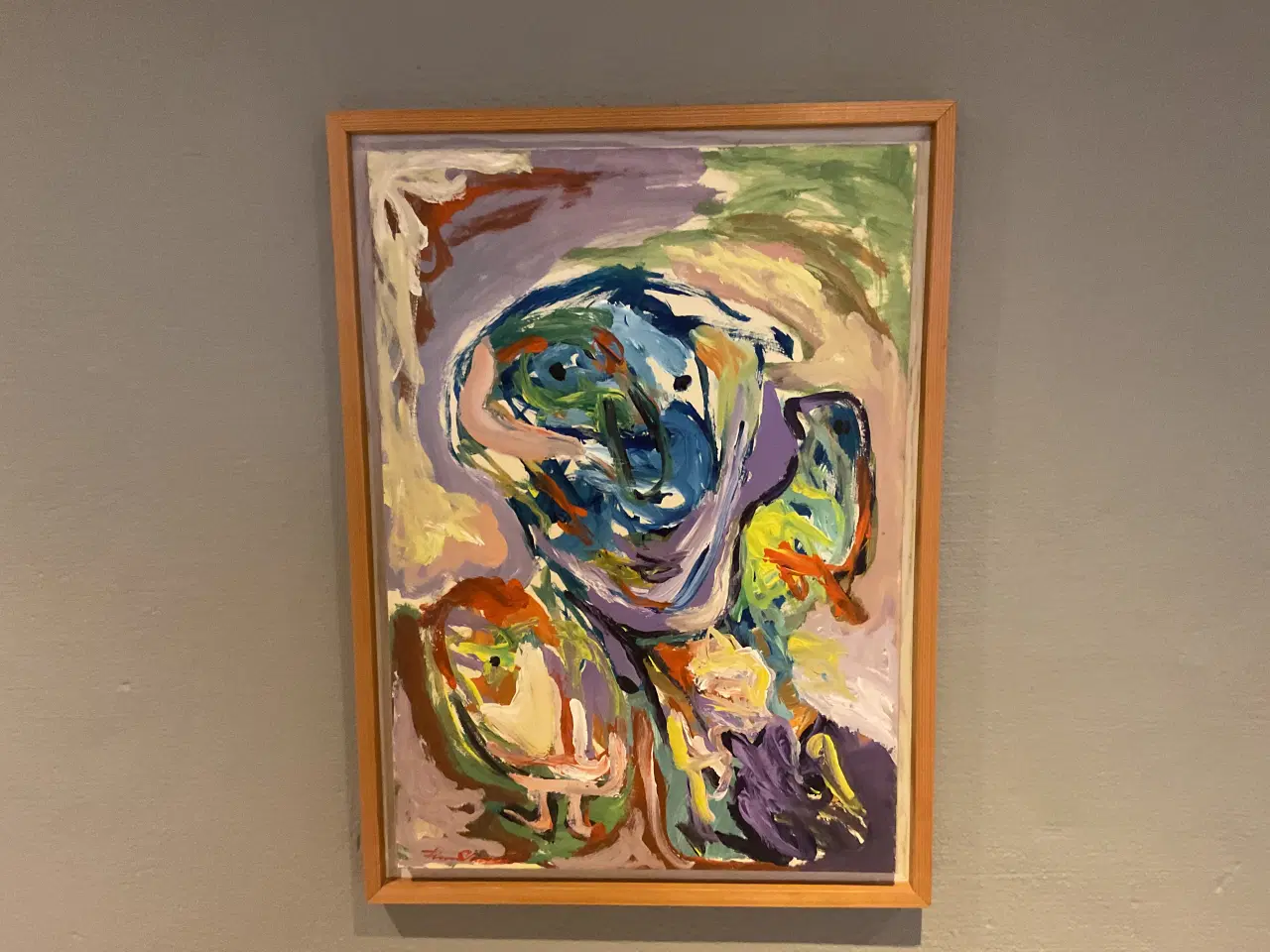 Billede 1 - Finn Pedersen maleri