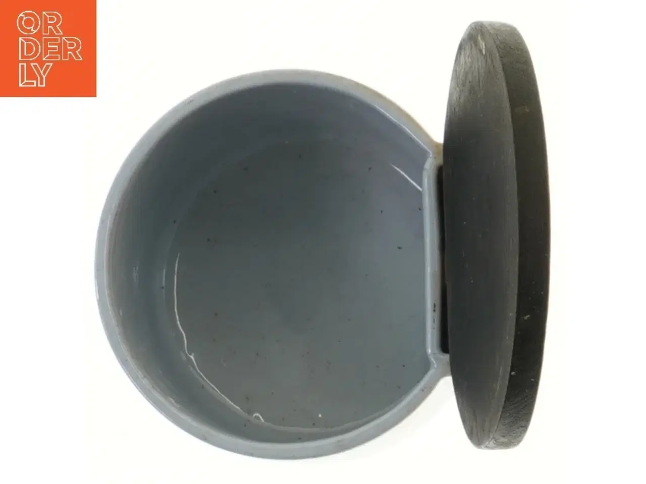 Billede 4 - Vintage saltkar med låg (str. Ø 13,5 cm)