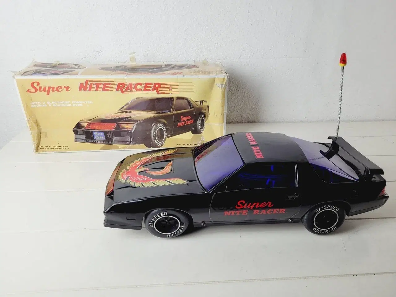 Billede 2 - ⭐️- Vintage 1984 Super Nite Racer - "Knight Rider"