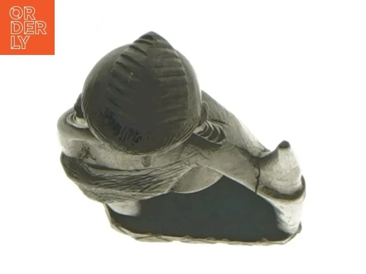 Billede 5 - Træfigur af kvinde med spyd (str. 18,5 cm)