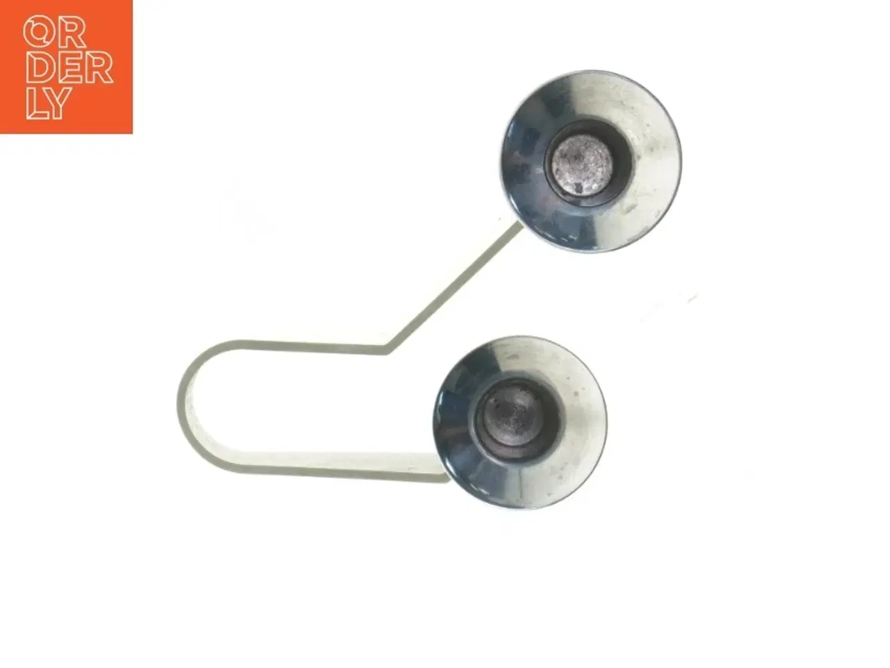 Billede 3 - Moderne lysestage med to holdere fra Georg Jensen (str. 20 cm)