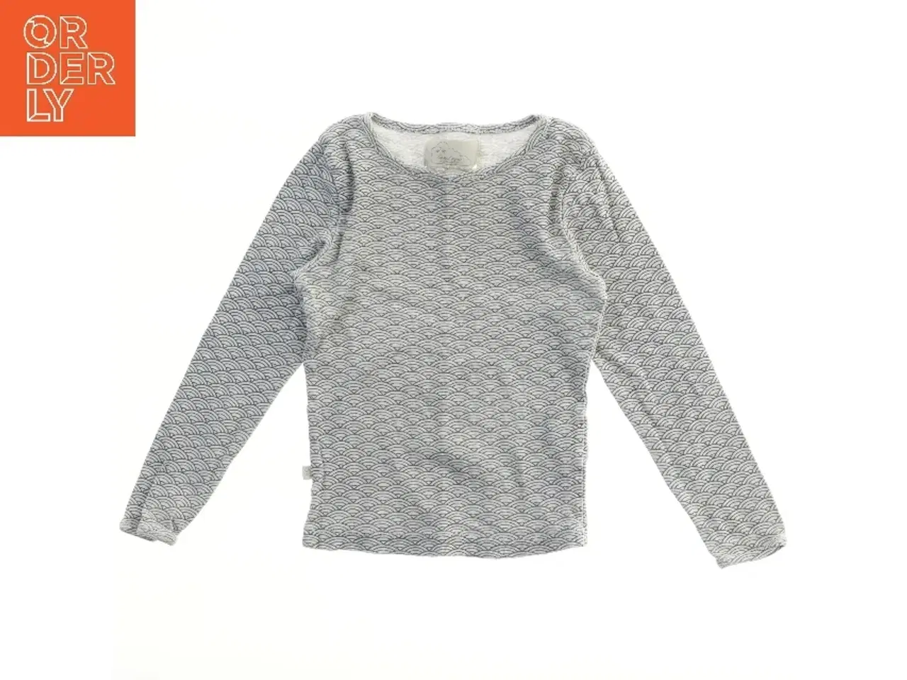 Billede 1 - Langærmet bluse med mønster (str. 98)