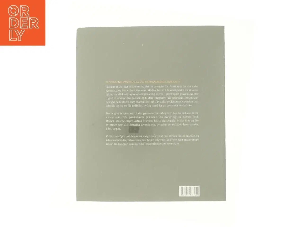 Billede 2 - Professionel passion (Bog)