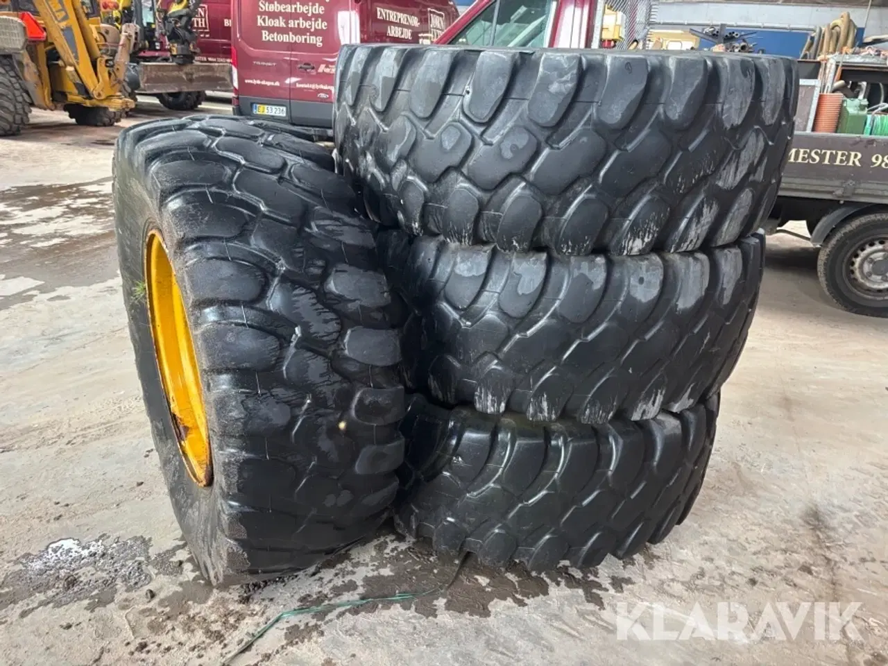 Billede 2 - Dumper hjul Hydrema 926D 4 styk