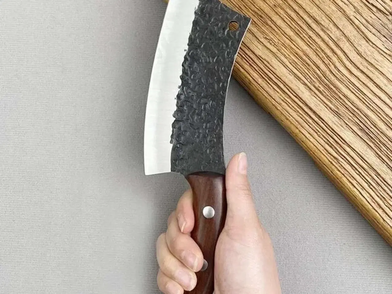 Billede 3 - Professionel kokkekniv i rustfrit stål