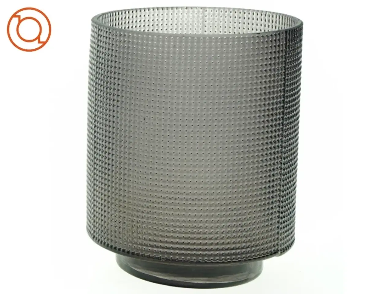 Billede 1 - Glas krukke til blomst (str. 14 x 12 cm)