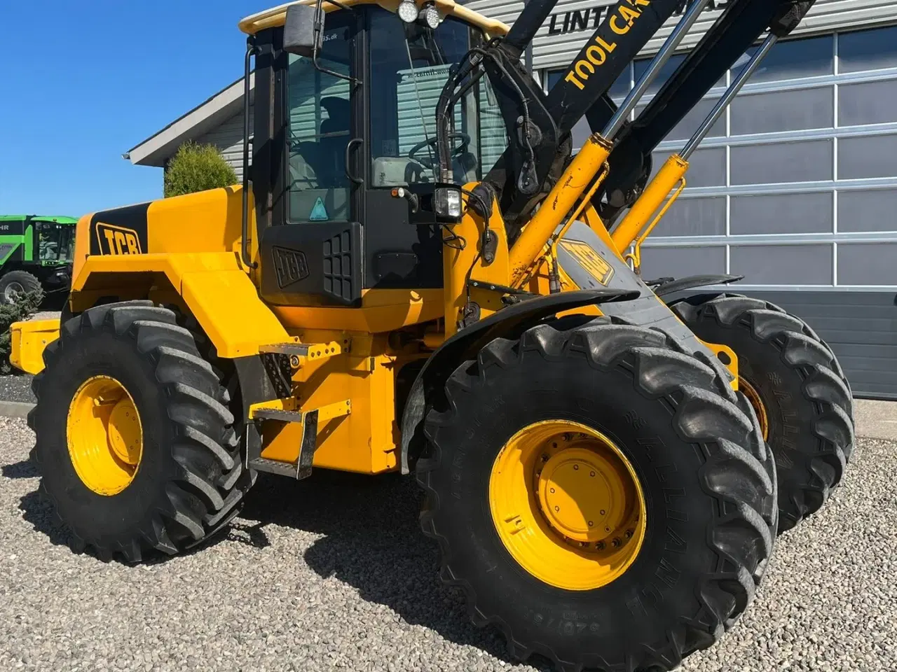 Billede 21 - JCB 426 med traktor dækmontering og hurtigskifte samt centralsmørring